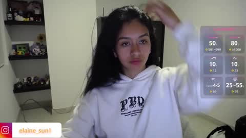 Snapshot of elaine_sun chatting on September 24, 4:19 am Elaine eli online show from September 24, 4:19 am