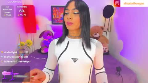 Snapshot of elizabeth_vega chatting on February 11, 4:22 am Elizabeth online show from February 11, 4:22 am