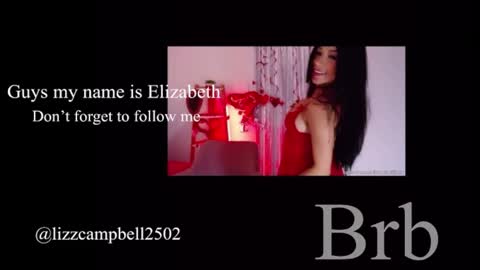 Snapshot of elizabethcampbell chatting on September 16, 11:08 pm Lizzy online show from September 16, 11:08 pm