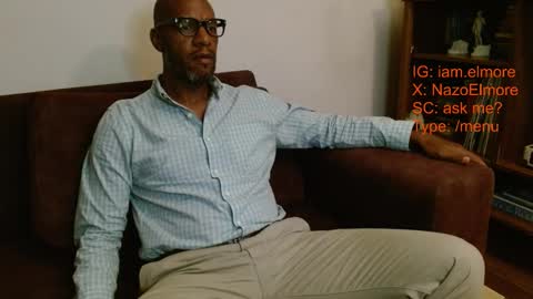 Snapshot of elmorenazogt chatting on September 25, 3:57 am My name is Elmore. Please say hello I like to chat with you. If you have requests or dirty talk please use tip online show from September 25, 3:57 am