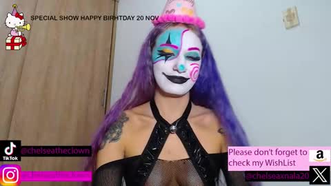 Chelsea  Please help me to reach 100 thumbs up online show from November 18, 9:29 pm