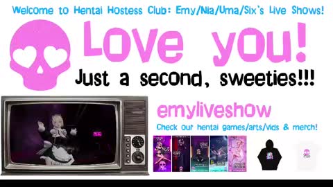 Snapshot of emyliveshow chatting on March 7, 6:33 pm Hentai Hostess Club online show from March 7, 6:33 pm