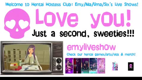 Snapshot of emyliveshow chatting on March 9, 4:05 am Hentai Hostess Club online show from March 9, 4:05 am
