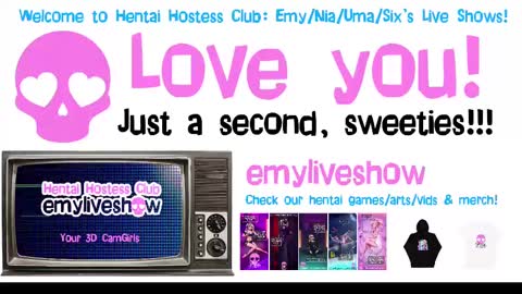Snapshot of emyliveshow chatting on March 8, 3:13 pm Hentai Hostess Club online show from March 8, 3:13 pm