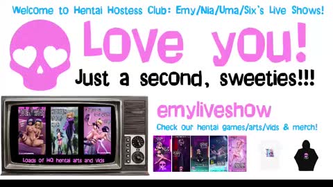 Snapshot of emyliveshow chatting on March 3, 2:15 am Hentai Hostess Club online show from March 3, 2:15 am