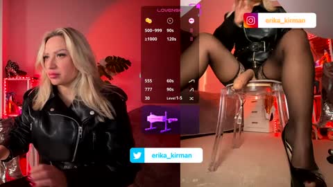 Snapshot of erika_kirman chatting on February 7, 4:56 pm Erika online show from February 7, 4:56 pm