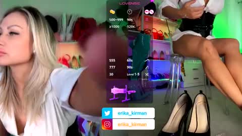 Snapshot of erika_kirman chatting on September 26, 1:08 pm Erika online show from September 26, 1:08 pm