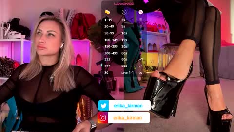 Erika      online show from November 8, 2:42 pm