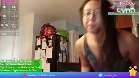 Snapshot of eroticalynn chatting on October 6, 7:10 pm Lynn online show from October 6, 7:10 pm