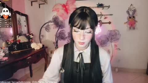Snapshot of fairywhore chatting on February 12, 3:40 am Jackie Cosplayer online show from February 12, 3:40 am