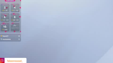 Snapshot of faloonroussel chatting on March 11, 9:59 pm Faloon online show from March 11, 9:59 pm