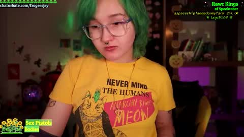   Jaywise Frogfoot  online show from October 6, 6:37 pm