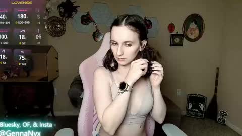 Genna Nyx online show from October 23, 6:15 am