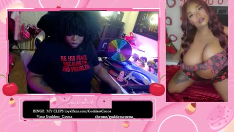 Goddess Cocoa online show from March 15, 1:54 am