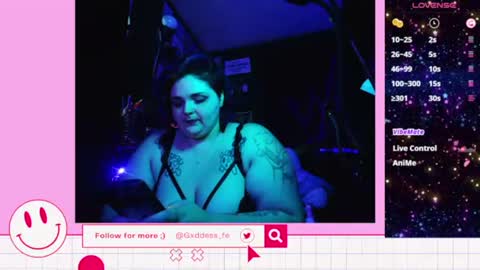 Goddess Fe online show from December 27, 5:48 pm