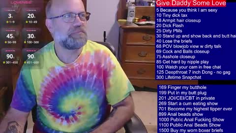 HairyDaddyBear69 online show from October 9, 10:43 am