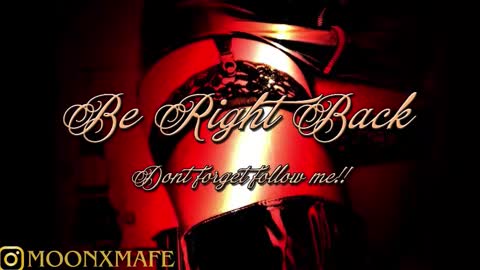 FOLLOW ME INTA MOONXMAFE online show from March 27, 12:05 am