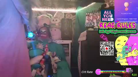 HiGHNESS CANNA online show from February 27, 3:29 am