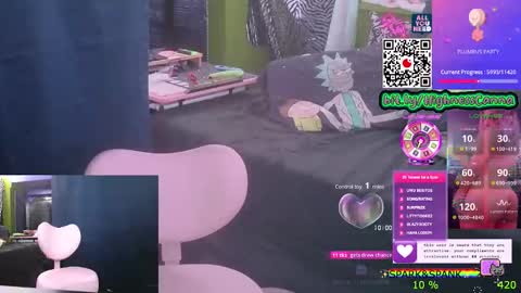 HiGHNESS CANNA online show from October 10, 2:17 am