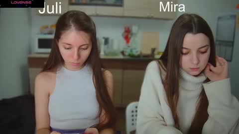 Snapshot of ihavepaws33 chatting on March 5, 4:46 pm Julia and Mira online show from March 5, 4:46 pm