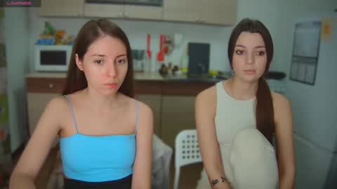 Snapshot of ihavepaws33 chatting on February 18, 4:25 pm Julia and Mira online show from February 18, 4:25 pm