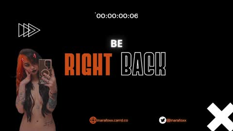 Snapshot of inarafoxxx chatting on December 24, 3:38 am Inarafoxx online show from December 24, 3:38 am