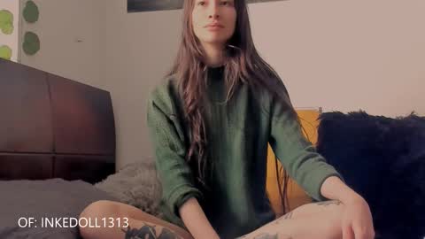 Snapshot of inkedoll chatting on September 29, 7:35 pm Jenny online show from September 29, 7:35 pm