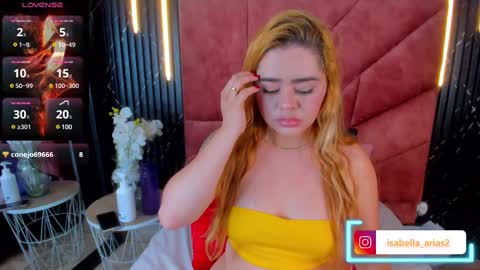 Isabella Arias online show from March 11, 7:14 am