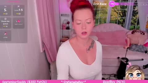 Snapshot of itsnatasharay chatting on September 9, 2:28 pm ItsNatashaRay online show from September 9, 2:28 pm
