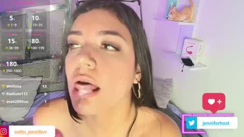Snapshot of jennifer_scot chatting on September 29, 1:48 am JENNIFER online show from September 29, 1:48 am
