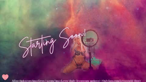 jinxy loves online show from April 4, 3:13 am