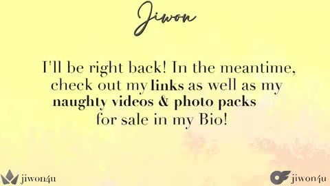 Snapshot of jiwon4u chatting on September 15, 12:45 am Jiwon online show from September 15, 12:45 am