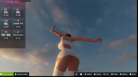 Snapshot of kagome__higurashi chatting on September 10, 3:07 am Emily online show from September 10, 3:07 am