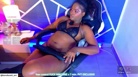 KAROL SCOTT online show from October 25, 12:55 am