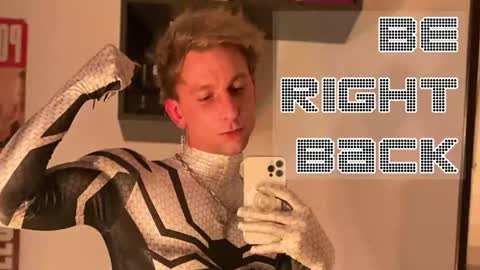 kinky_spidey online show from April 12, 3:27 pm