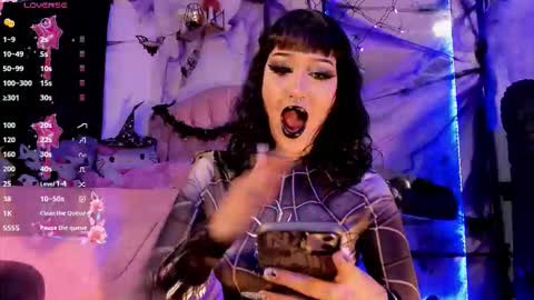 Snapshot of kittygoth_ chatting on October 7, 11:12 pm Kitty Goth  online show from October 7, 11:12 pm