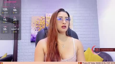 Snapshot of lara_martin chatting on February 27, 12:23 pm 700 200 online show from February 27, 12:23 pm