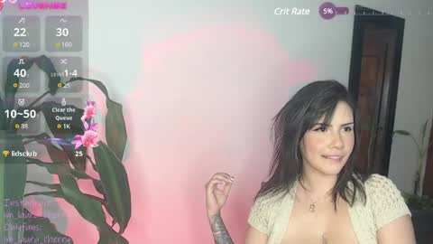 Snapshot of laura_cherrypie chatting on December 5, 2:58 am Laura- new schedule 800 pm until 1200 pm Colombia online show from December 5, 2:58 am