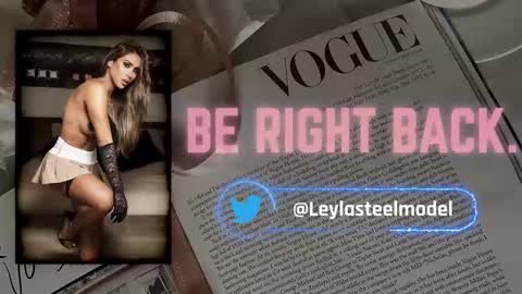 Snapshot of leyla_steel chatting on February 28, 11:03 am INSTA leylasteel model online show from February 28, 11:03 am