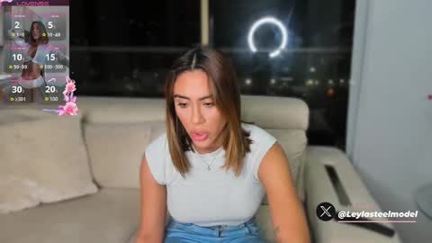 Snapshot of leyla_steel chatting on February 11, 12:17 am INSTA leylasteel model online show from February 11, 12:17 am
