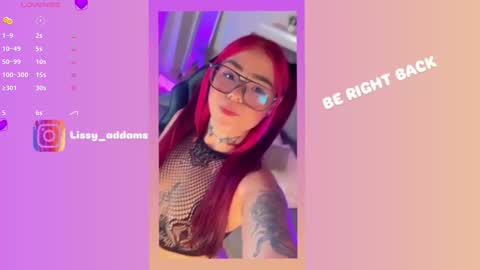 Lissy online show from February 26, 10:36 pm