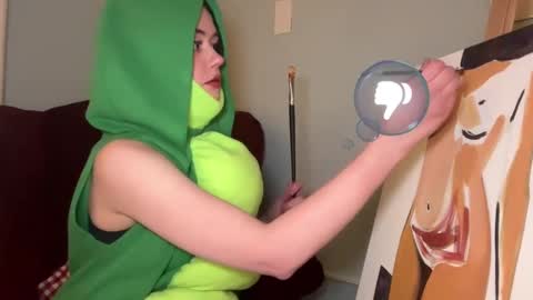 Snapshot of littlesugarpea chatting on February 8, 2:36 am Little Sugar Pea online show from February 8, 2:36 am