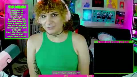 LobotomyPrincess online show from July 5, 1:07 pm