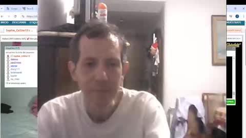Snapshot of lucianoaxel chatting on January 9, 1:39 am Luciano online show from January 9, 1:39 am