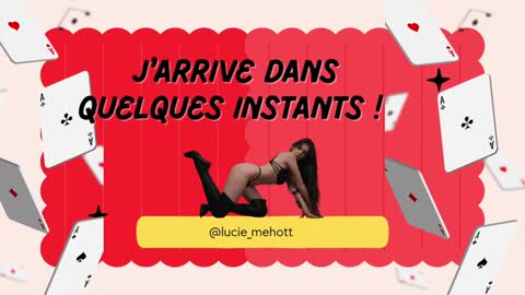 Lucie hot follow me on  online show from January 16, 8:36 pm