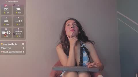Snapshot of lucy_bluesea chatting on October 9, 1:33 am Lucy Herrera online show from October 9, 1:33 am