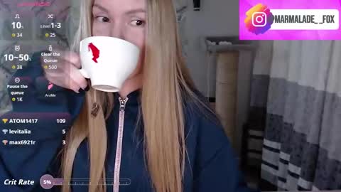 Marmalade Fox online show from March 3, 5:20 pm