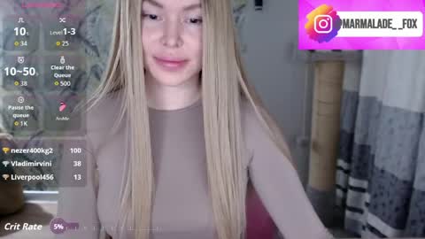 Marmalade Fox online show from March 21, 5:06 pm