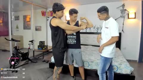 Team Cris Darwin- Fernando- Stiven- David online show from October 8, 12:22 pm