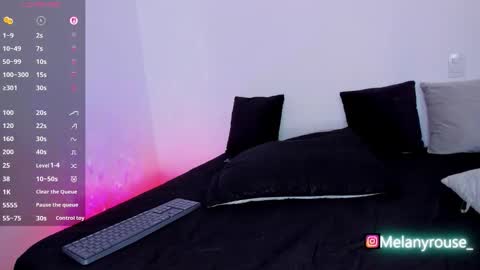 melanyrouse1 online show from October 3, 9:45 pm